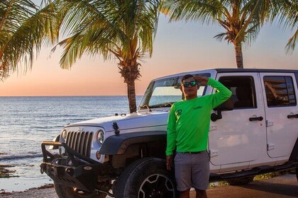 Private Jeep Tour Full Experience and quad bike with Caverns & Cedral