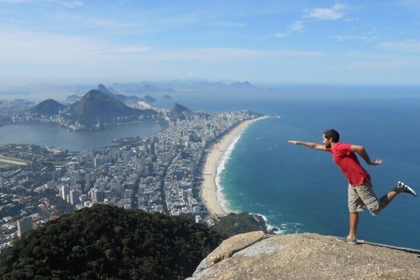 Enjoy a guided hike to the summit of Dois Irmãos