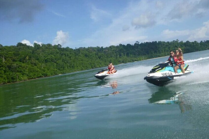 Langkawi Islands Jet Ski Tour Including Dayang Bunting Island