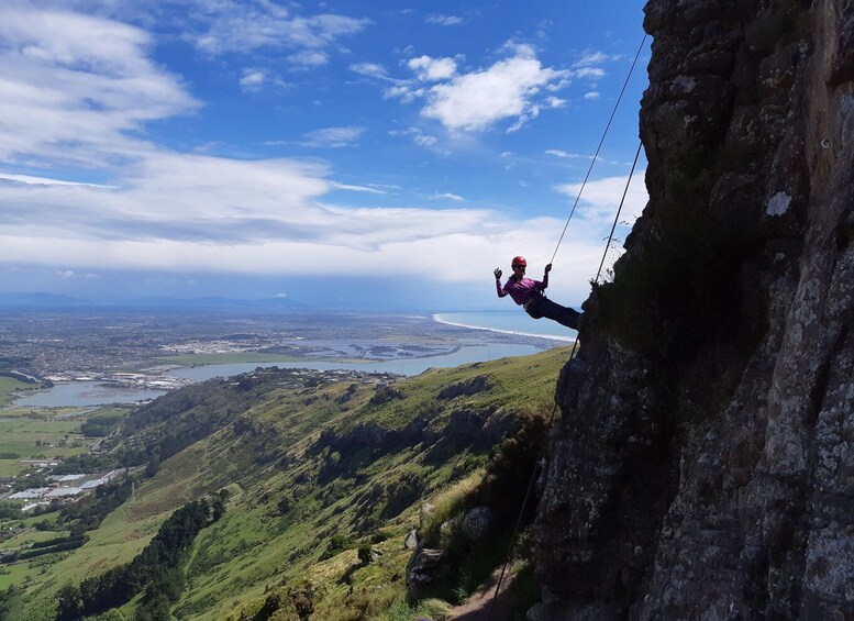 Picture 6 for Activity Lyttelton: Shore Excursion, Rock Climbing, Small Group Tour