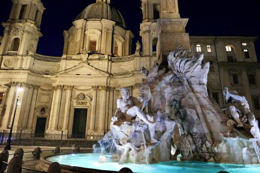 Discover Rome by Night on a Private Walking Tour