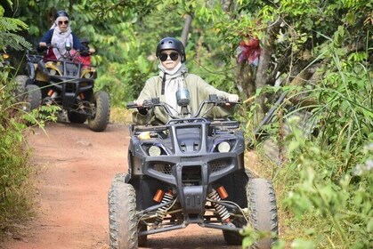 Langkawi quad bike Adventure Ride with Ziplines And Waterfall