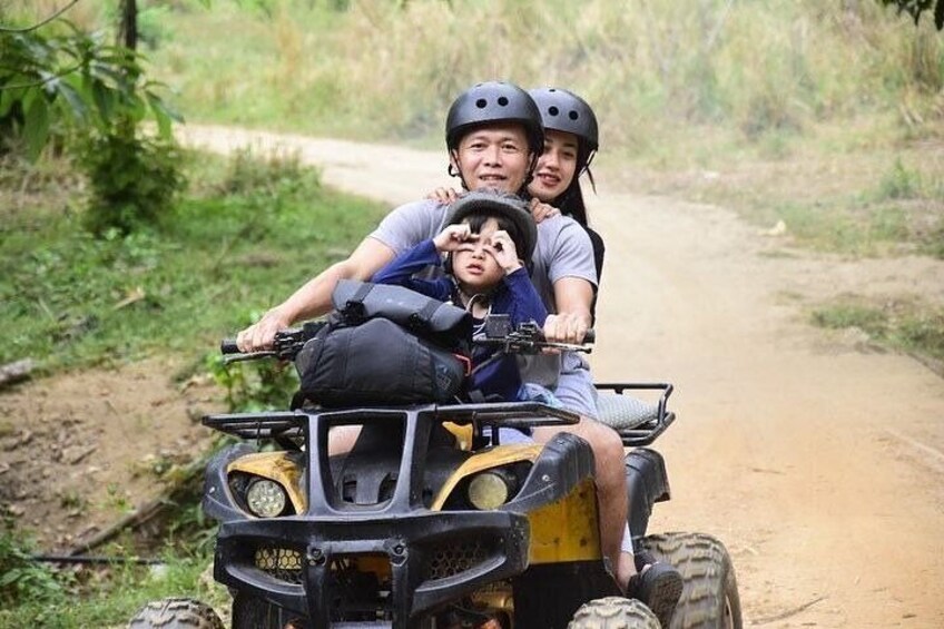 Langkawi ATV Adventure Ride with Ziplines And Waterfall 