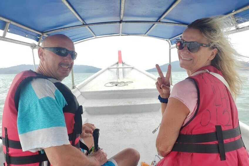 Sharing Half Day Mangrove Boat Tour Langkawi at Kilim Geoforest