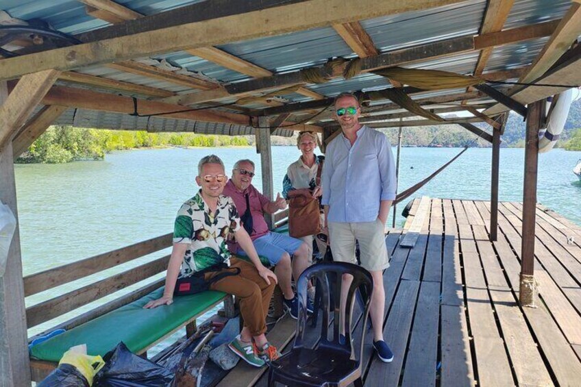 Sharing Half Day Mangrove Boat Tour Langkawi at Kilim Geoforest 