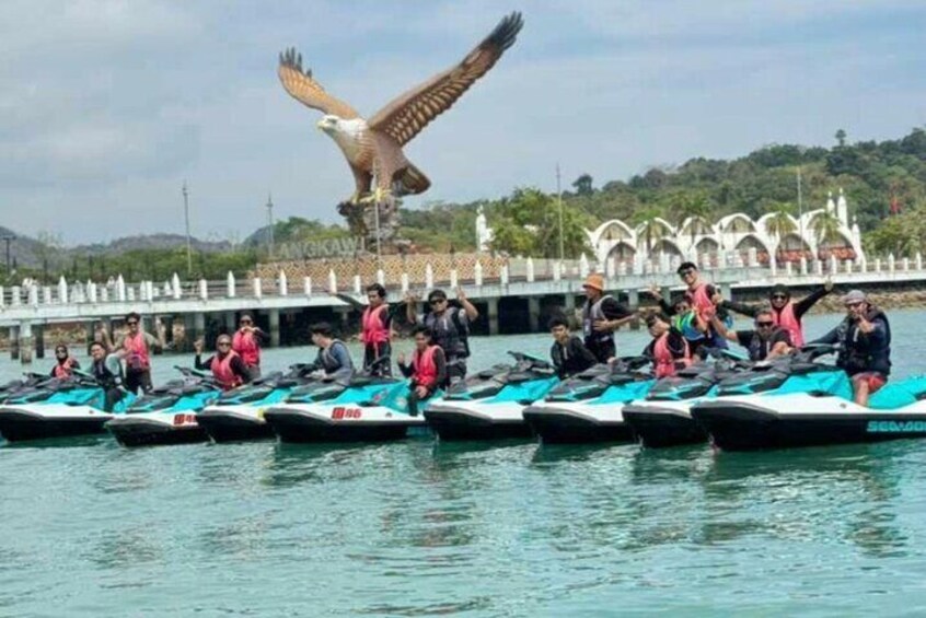 Langkawi Jet Ski Tour Southern Island Including Dayang Bunting