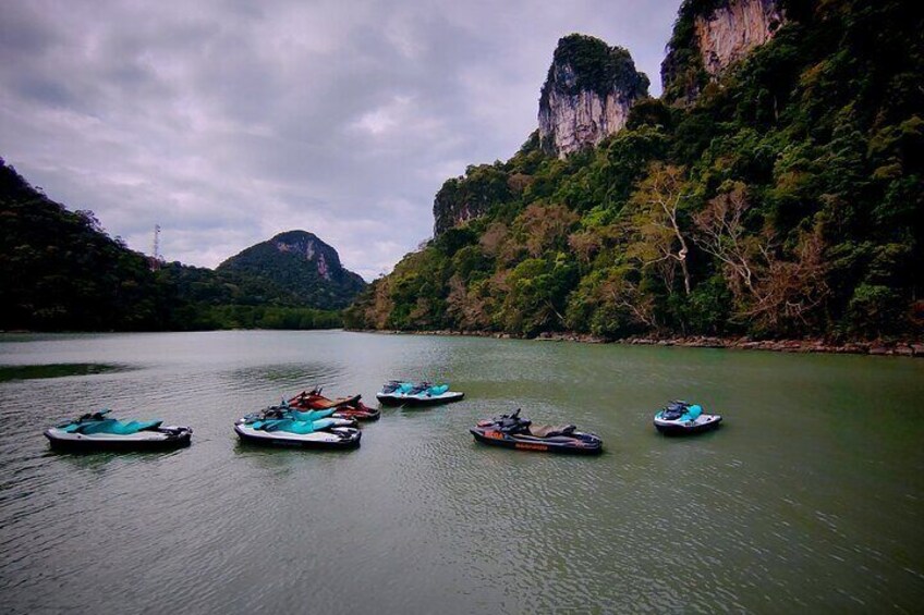 Langkawi Jet Ski Tour Southern Island Including Dayang Bunting