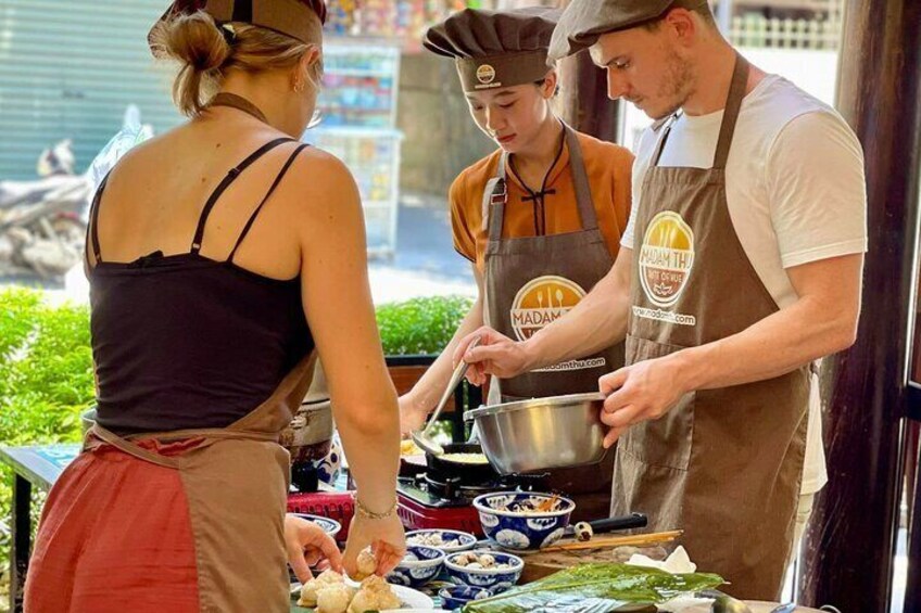 Hue Cooking Class with Madam Thu: Top Culinary Experience