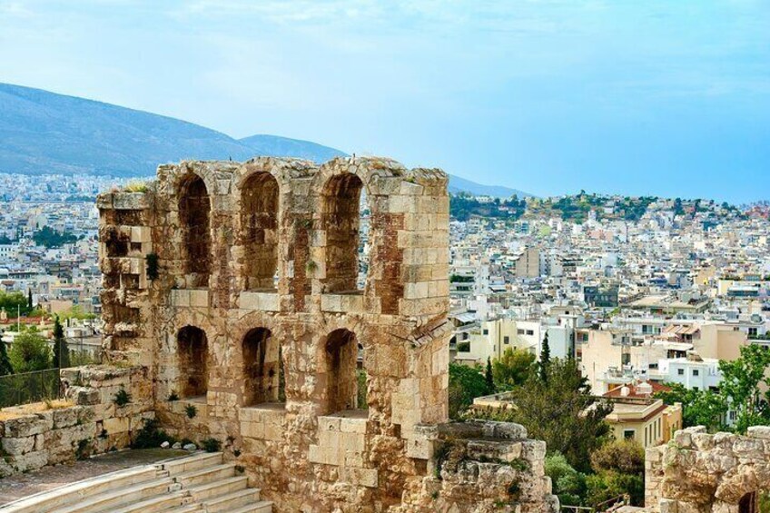 Athens and Acropolis Parthenon Half Day Tour with Tickets