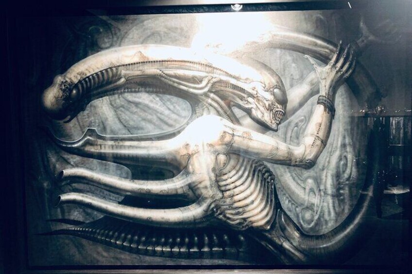 HR Giger Museum Tour in Gruyeres