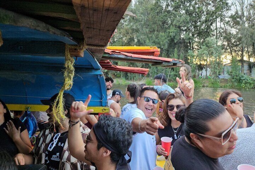 Xochimilco Boat Party