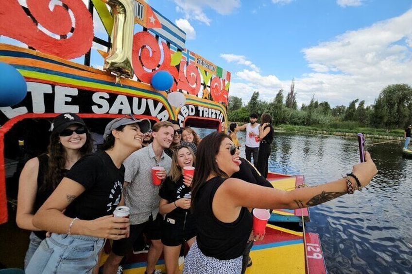 Xochimilco Boat Party