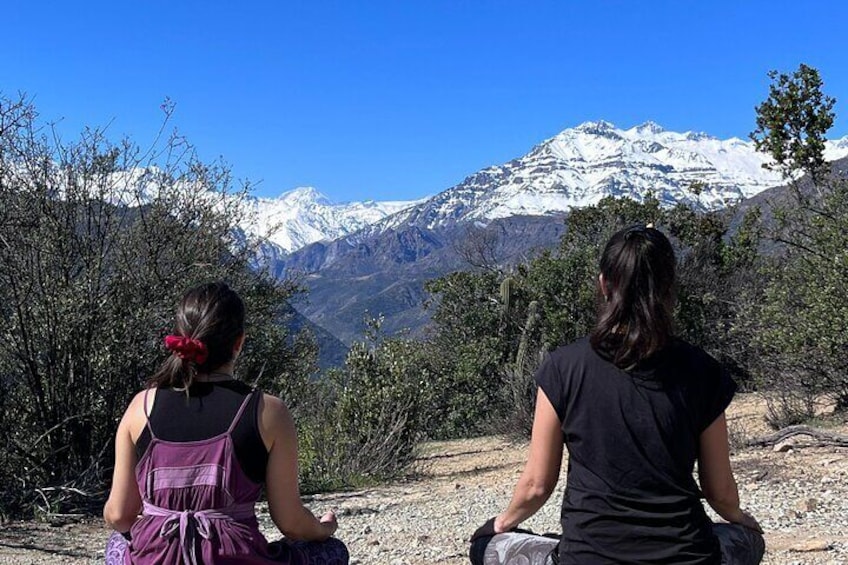 Experience Yoga and trekking in Cajon del Maipo