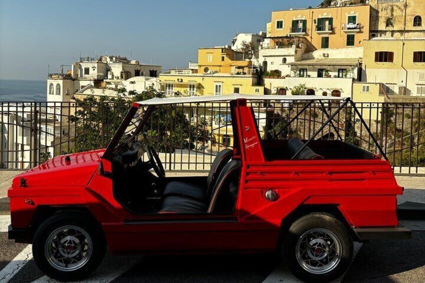 Amalfi Coast Private Tour on a Fully Convertible Epoque Car