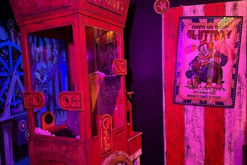 CarnEvil Clown Theme Escape Room by Extreme Escape San Antonio