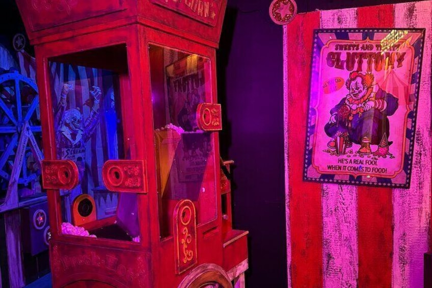 CarnEvil Clown Theme Escape Room by Extreme Escape San Antonio