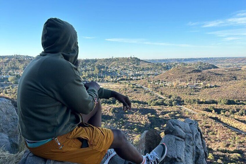 Tour Participant Enjoying the view