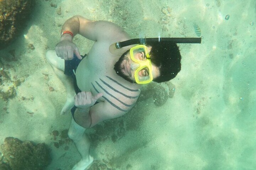 Snorkeling Activity in Ixtapa Island