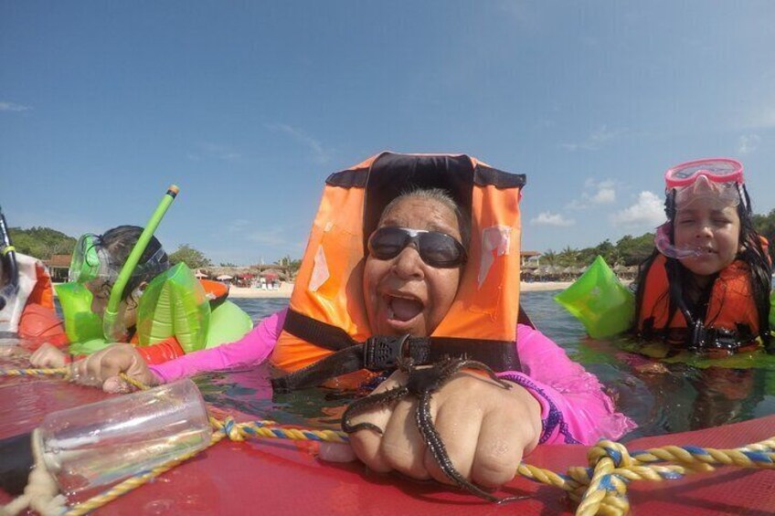 Snorkeling Activity in Ixtapa Island