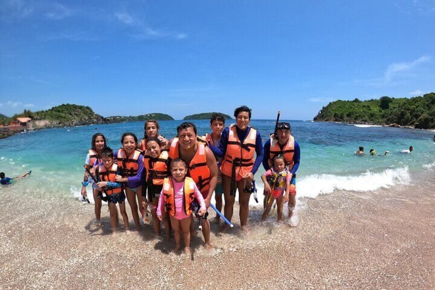 Snorkeling Activity in Ixtapa Island