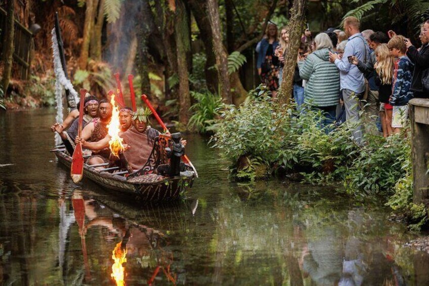 Voyages of Maori at Mitai Maori Village