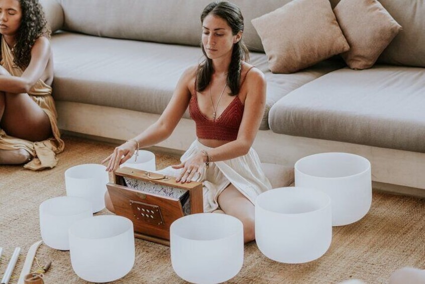 Reiki and Sound Healing with Crystal Bowls