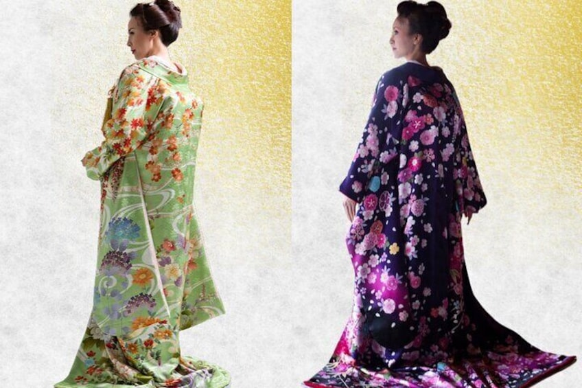 Authentic graceful Kimono