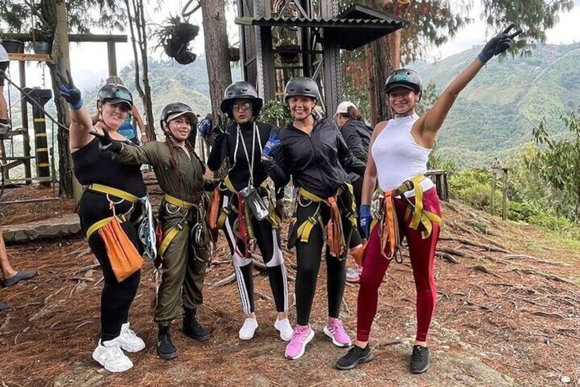 Majestic Waterfall and Zip-Lining with Stunning Views