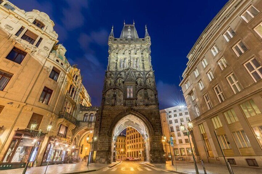 Private Self Guided Walking Tour to Royal Route Prague