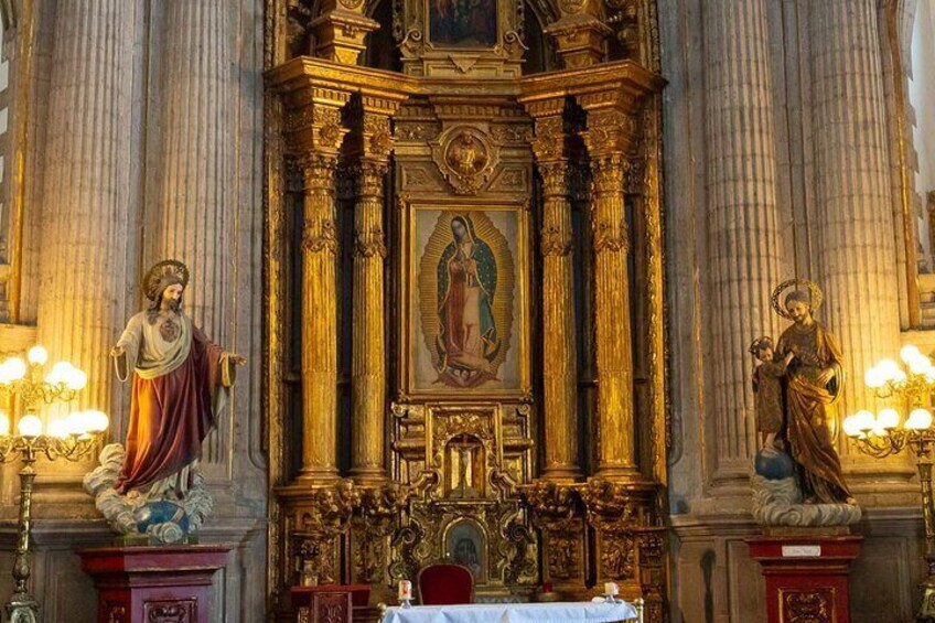 Guided tour of the Basilica of Guadalupe and Museum of Art