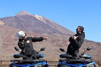 From Puerto de la Cruz: Quad Day Trip Volcano Teide National Park