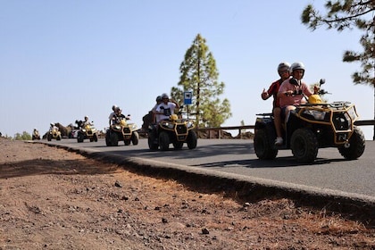 Half Day Guided Quad Tour Teide National Park Islands View