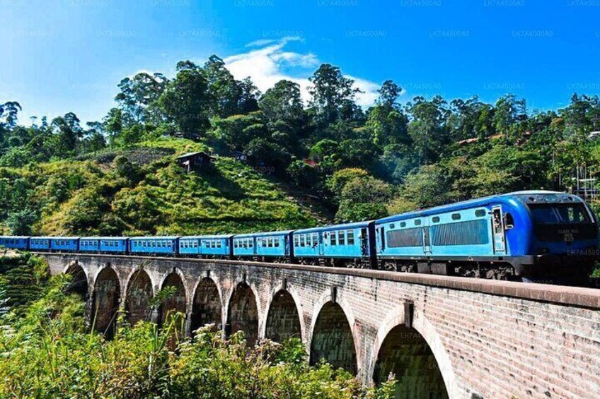 From Kandy Scenic Train Ride 1st or 2nd Class Seats to Ella