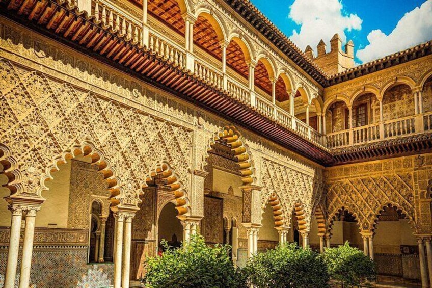 Seville: Priority Entry Cathedral, Giralda & Real Alcázar Tour