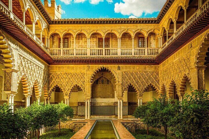 Seville: Priority Entry Cathedral, Giralda & Real Alcázar Tour