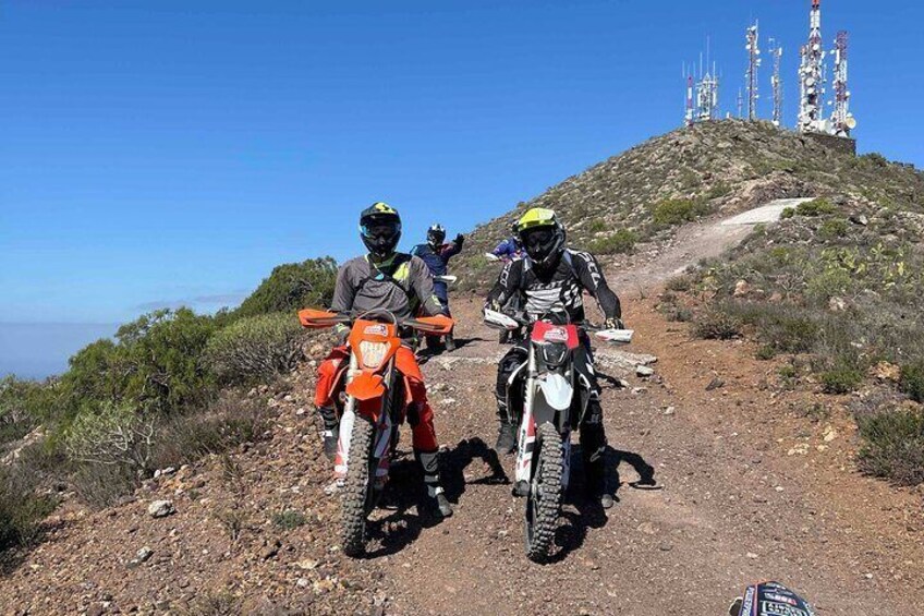 Private Motorbike Tour Excursion in Tenerife