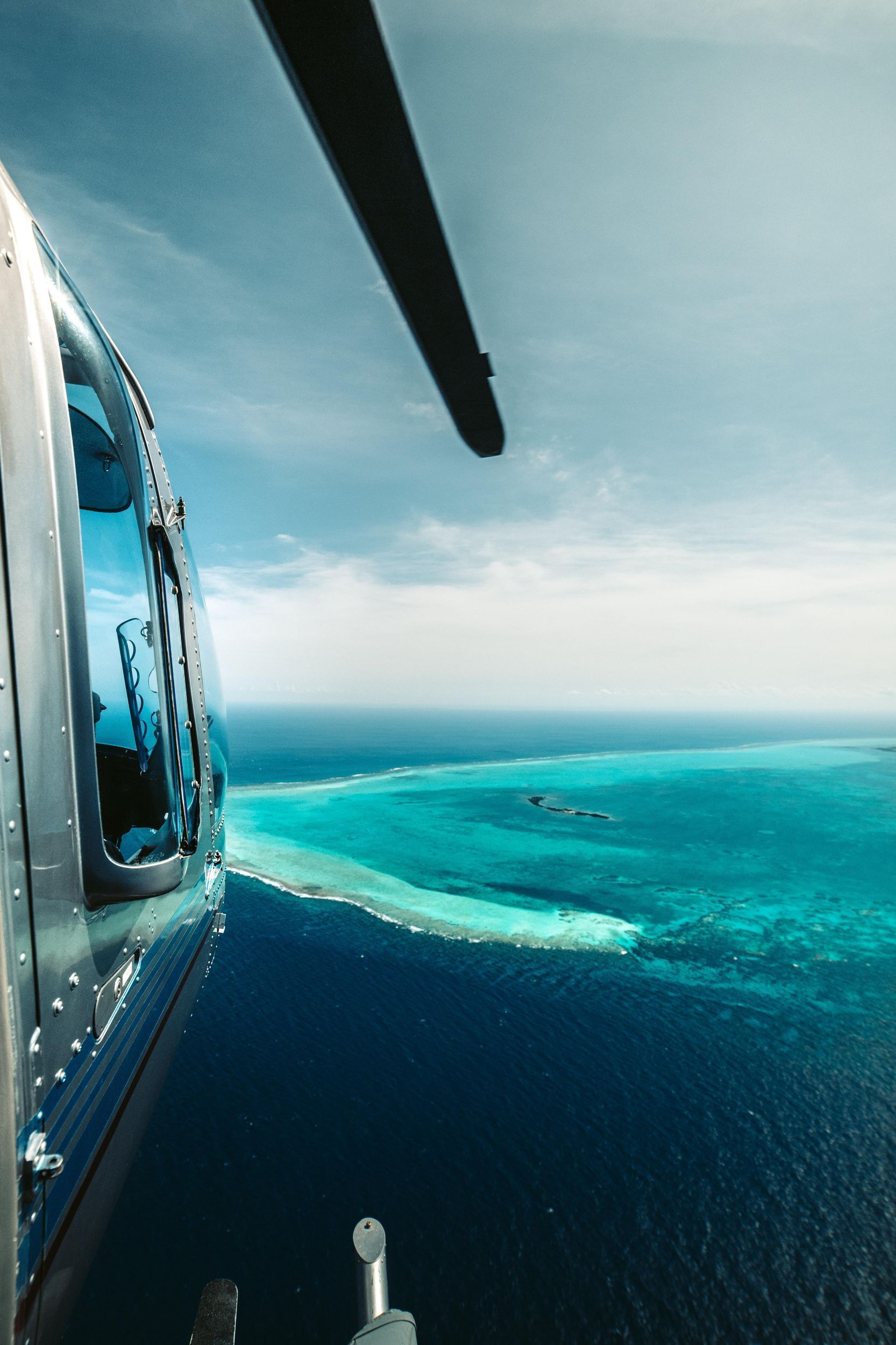 Picture 6 for Activity Blue Hole & Turneffe Islands: Helicopter Tour