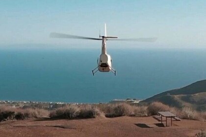 Romantic Malibu Mountaintop Landing Helicopter Tour from Burbank