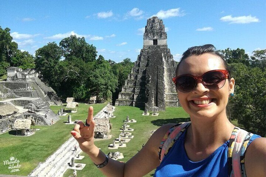 Tikal national park.