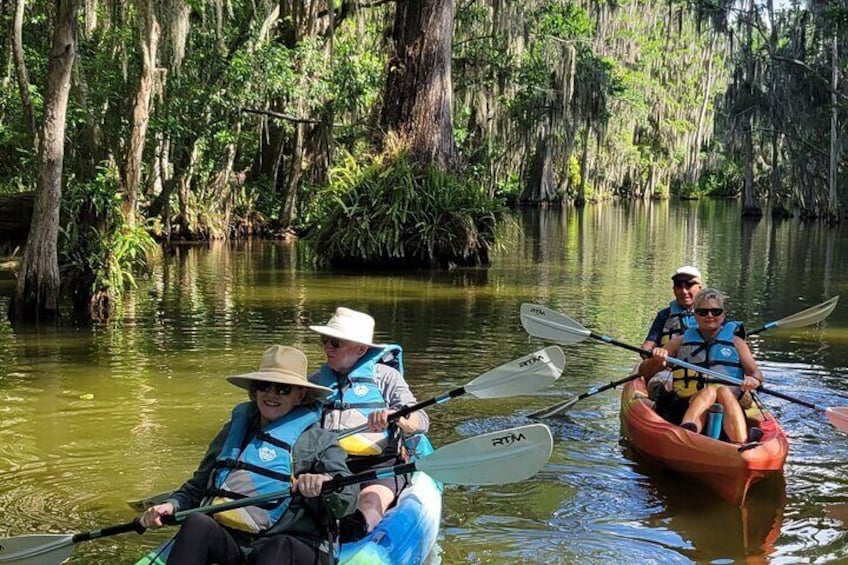 Half-Day Tandem Kayak Rental for Two in the Scenic Dora Canal