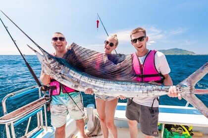 Phuket Deep Sea Fishing at Racha Island Boat Cruise