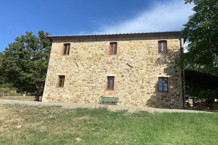 La Vetrica, one of the several farmhouses available