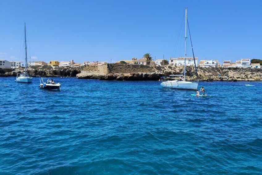 Boat trip and sea bathing