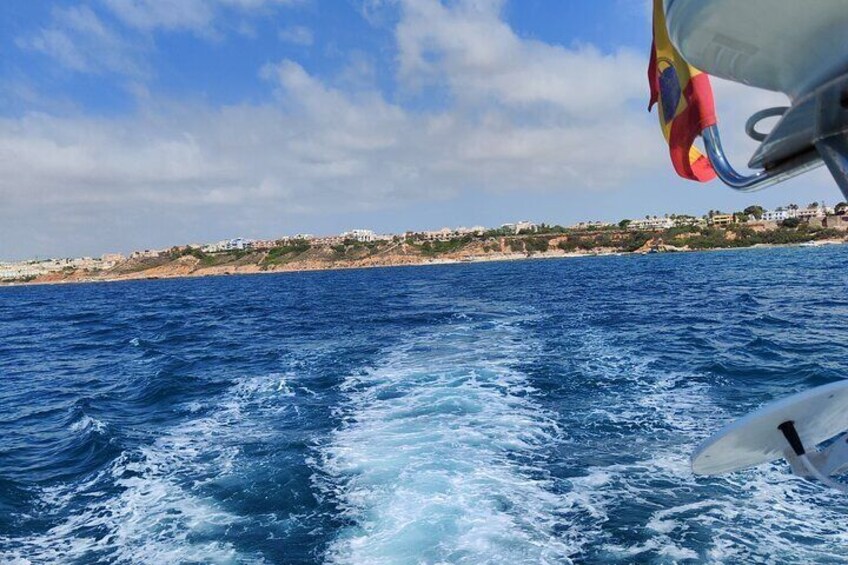 Boat trip and sea bathing