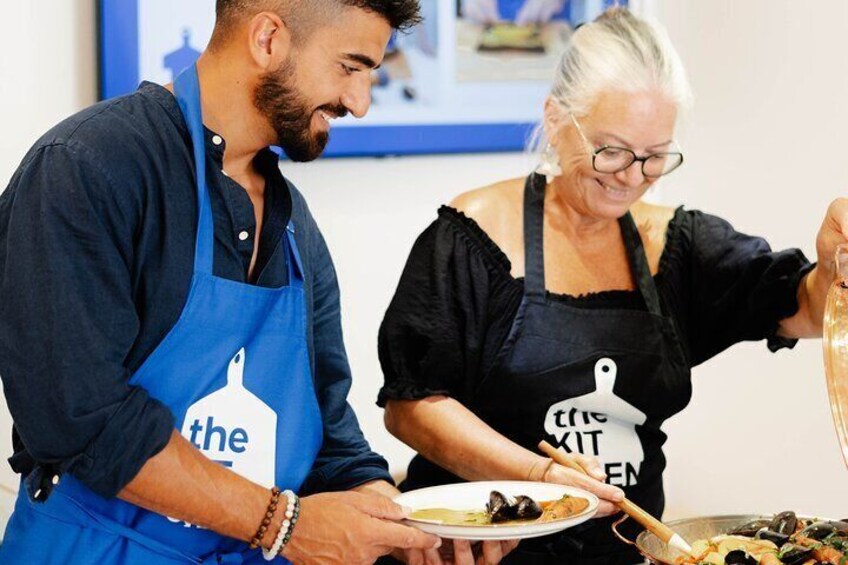 Market Tour & Cataplana Cooking Class - The Kitchen - Lagos, Algarve, Portugal