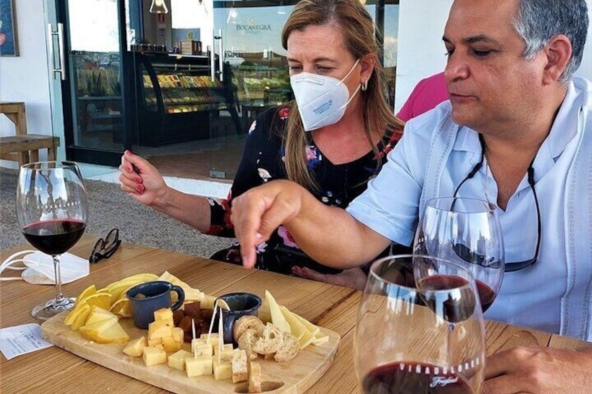 Mexican wine tour: Taste Queretaro Wine and Cheese and Visit Town