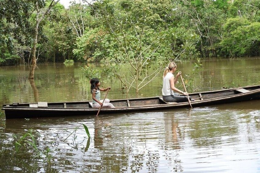 Sailing the Amazon River