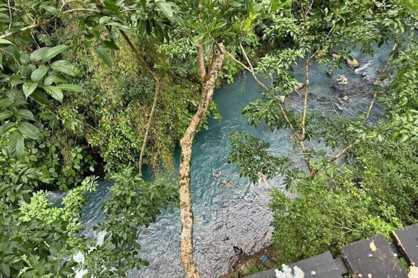 Zipline Adventure on Rio Celeste with Lunch Included