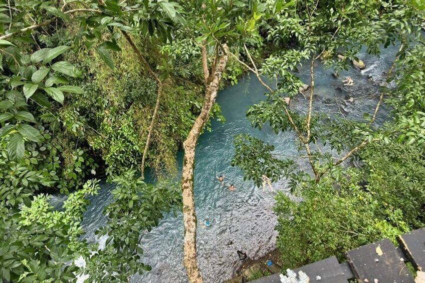 Zipline Adventure on Rio Celeste with Lunch Included