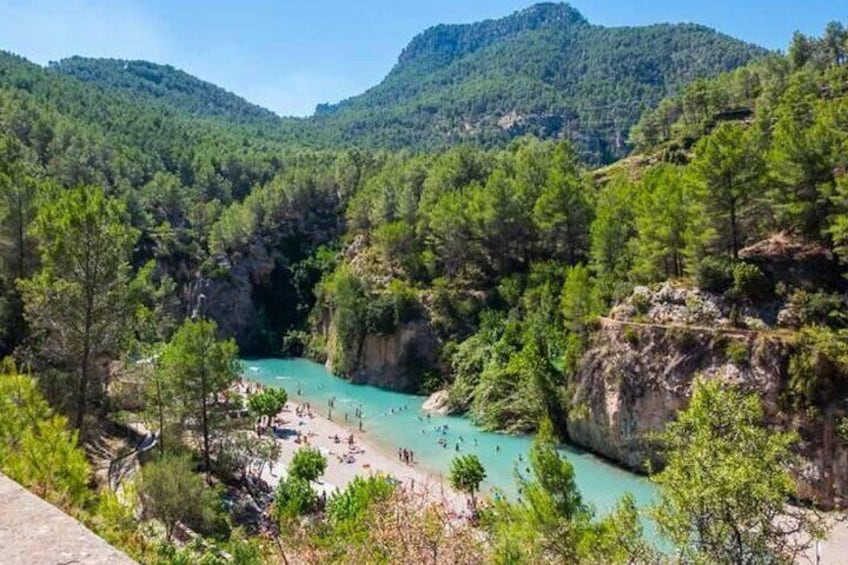 From Valencia: Montanejos Hot Springs and Rafting